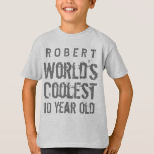 10e verjaardag van de 10e verjaardag van het cadea t-shirt