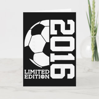 10e verjaardag Voetbal Limited Edition 2016 _1  Kaart