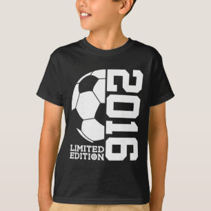 10e verjaardag Voetbal Limited Edition 2016 _1 T-shirt