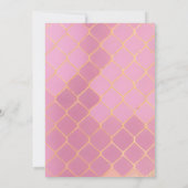 10e verjaardagsfeestje meisje kaart (Achterkant)