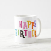 10ème Joyeux Anniversaire Conception de Mug 1 (Devant droit)
