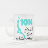 10K Aqua Finish Line Matglas Koffiemok (Links)