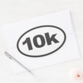 10K draaiend ovaal decaal Ovale Sticker (Envelop)