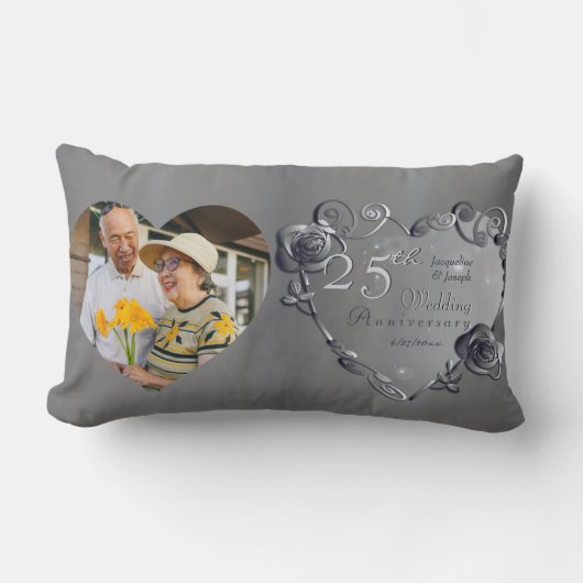 10th,11th,20th,25th,70th Wedding Jubileum Lumb Kussen (Voorkant)