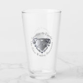 10th,20th,25th Wedding Jubileum 3D Heart Emblem Glas (Achterkant)