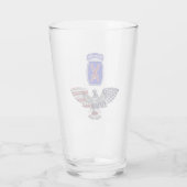 10th Mountain Division "Klim naar de glorie" Eagle Glas (Achterkant)