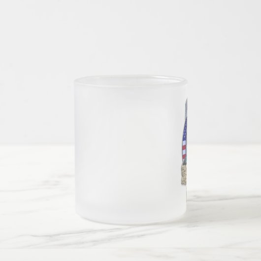 10th Mountain Division Patch Frosty Beer mok (Center)