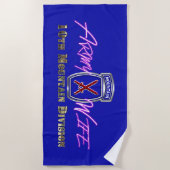 10th Mountain Division Vrouw Strandlaken (Voorkant)