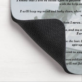 10th Special Forces Creed Fort Carson Veterans Mo Muismat (Hoek)