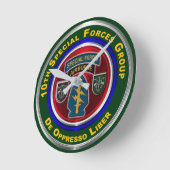 10th Special Forces Group Aandenken Ronde Klok (Hoek)