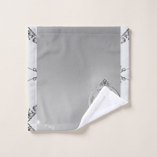 10th Tin Wedding Jubileum Badhanddoek Set Bad Handdoek (Wasdoekje)