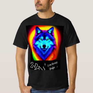 10tray Jojo Wolf Colors Wonderful G 4000 T-shirt