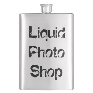 10tshirts.com Flask Vloeibare Fotowinkel Heupfles