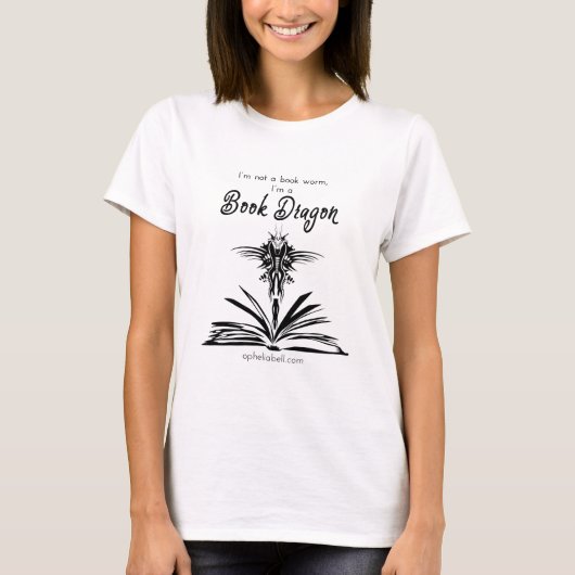 10x10-BookDragon T-shirt (Voorkant)