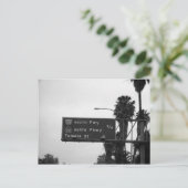 110 Freeway-bord Briefkaart (Staand voorkant)