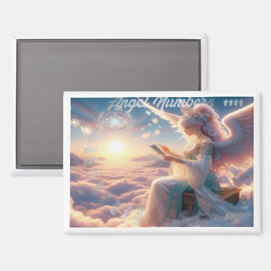 1111 Numéro d'ange aimant (Recto/Verso)