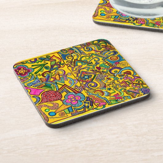 111 - Dessous de verre de vie (Côté gauche)