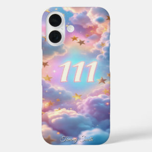 111 Engel Nummer Manifestatie – Goddelijke Energie iPhone 16 Hoesje
