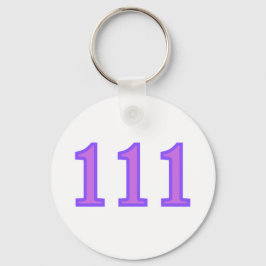 111 Engelnummer Zegeningen Sleutelhanger