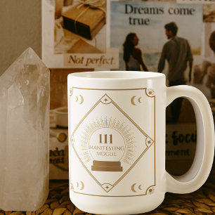 111 Manifestation Numéro Angel Crystal Ball Mug