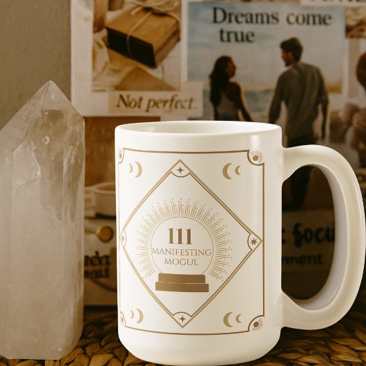 111 Manifestation Numéro Angel Crystal Ball Mug