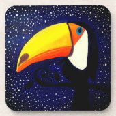 112 - Dessous de verre toucans (Devant)