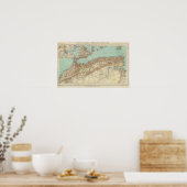 112 Marokko, Algerije, Tunesië Poster (Keuken)