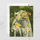 1138 Arrosage sur surface couchée dans la carte po (Devant / Derrière)