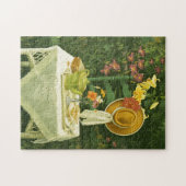 1144 Tea Time in Garden Legpuzzel (Horizontaal)