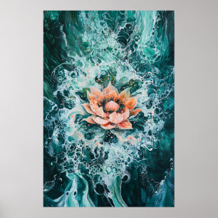 1145 Vuur en water Poster