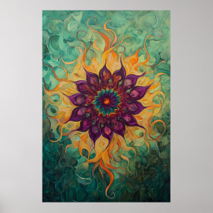 1149 Vuur en water Poster