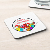 114 - Dessous de verre de chats de Noël (Côté gauche)