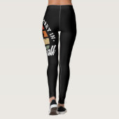 114.Het spijt me niet in Pickleball Leggings (Achterkant)