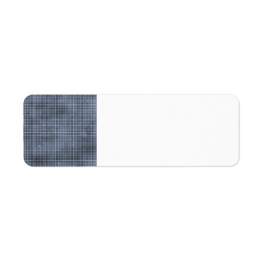 1155 NAVY BLUE GRID PAPIER PATROON SJABLOON TEXTUR ETIKET (Voorkant)