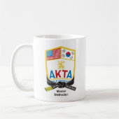116-1b AKTA Instructeurs 5th Dan Black Belt Mok (Links)