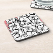 116 - Dessous de verre Hibiscus (Côté gauche)