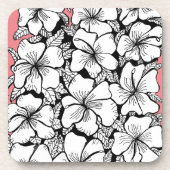 116 - Dessous de verre Hibiscus (Devant)