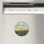 1170 Chimney Rock Landscape Magneet (Insitu (Vaatwasser))