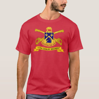 117e Cavalerie Regiment w Br Ribbon T-shirt
