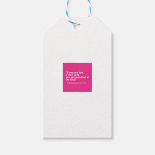 118 - Kleine bedrijfseigenaar Gift Punch Face Chan Cadeaulabel