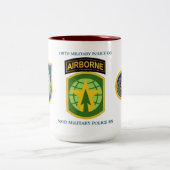 118TH TASSE de SOCIÉTÉ de POLICE MILITAIRE (Centre)