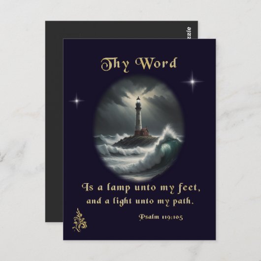 119 psalm briefkaart (Voorkant / Achterkant)