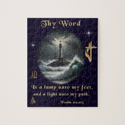 119 psalm legpuzzel (Verticaal)