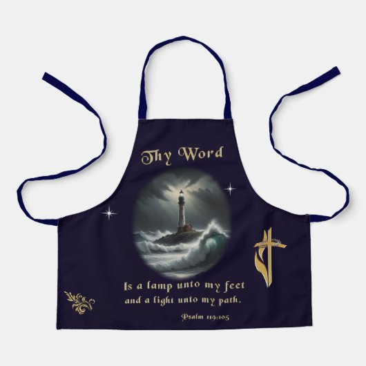 119 psalm schort (Voorkant)