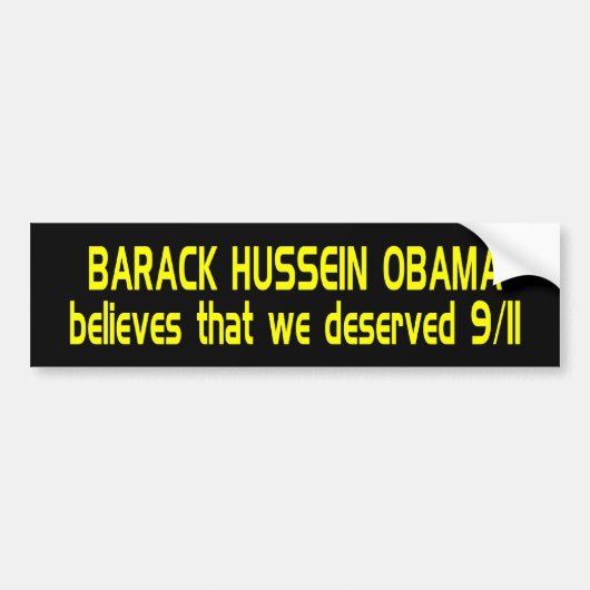 11-09-11 BUMPERSTICKER (Voorkant)