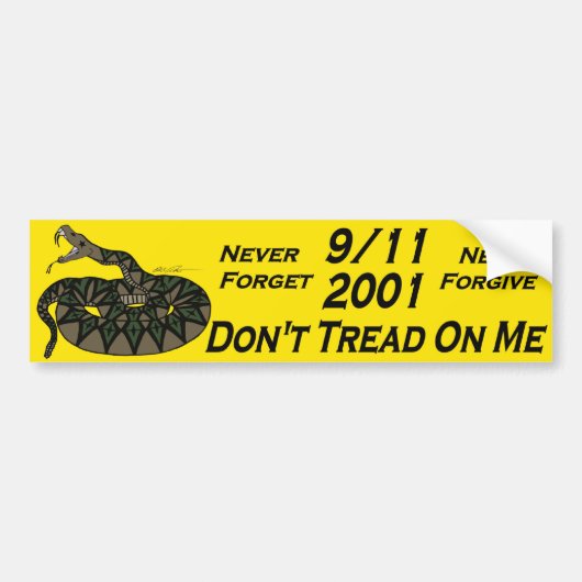 11-09-Gadsden Bumpersticker (Voorkant)