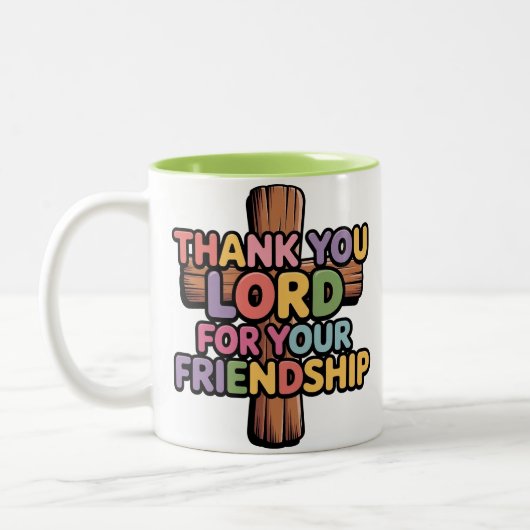 11 0z Café Mug Merci Seigneur.............. (Gauche)