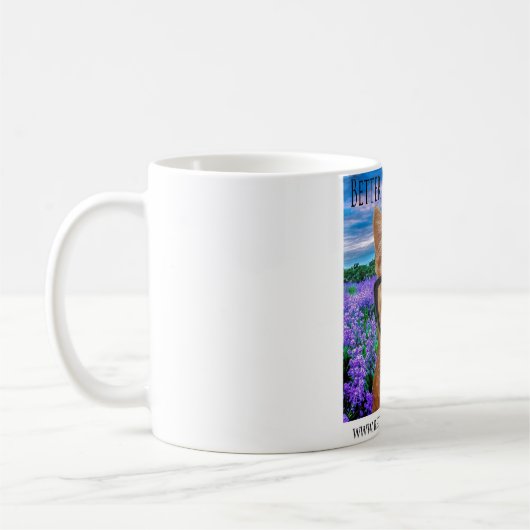 11 0z tasse blanche, mieux demander nana (Gauche)