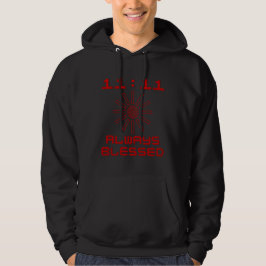 11:11 Altijd gezegend Hoodie