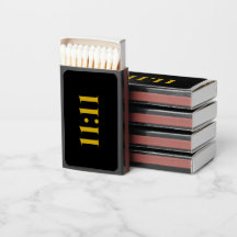 11:11 Angel | Matchbox reinigen | Zwart en goud